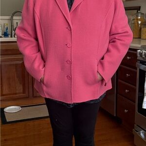 Charter Club Pink Blazer with side pockets